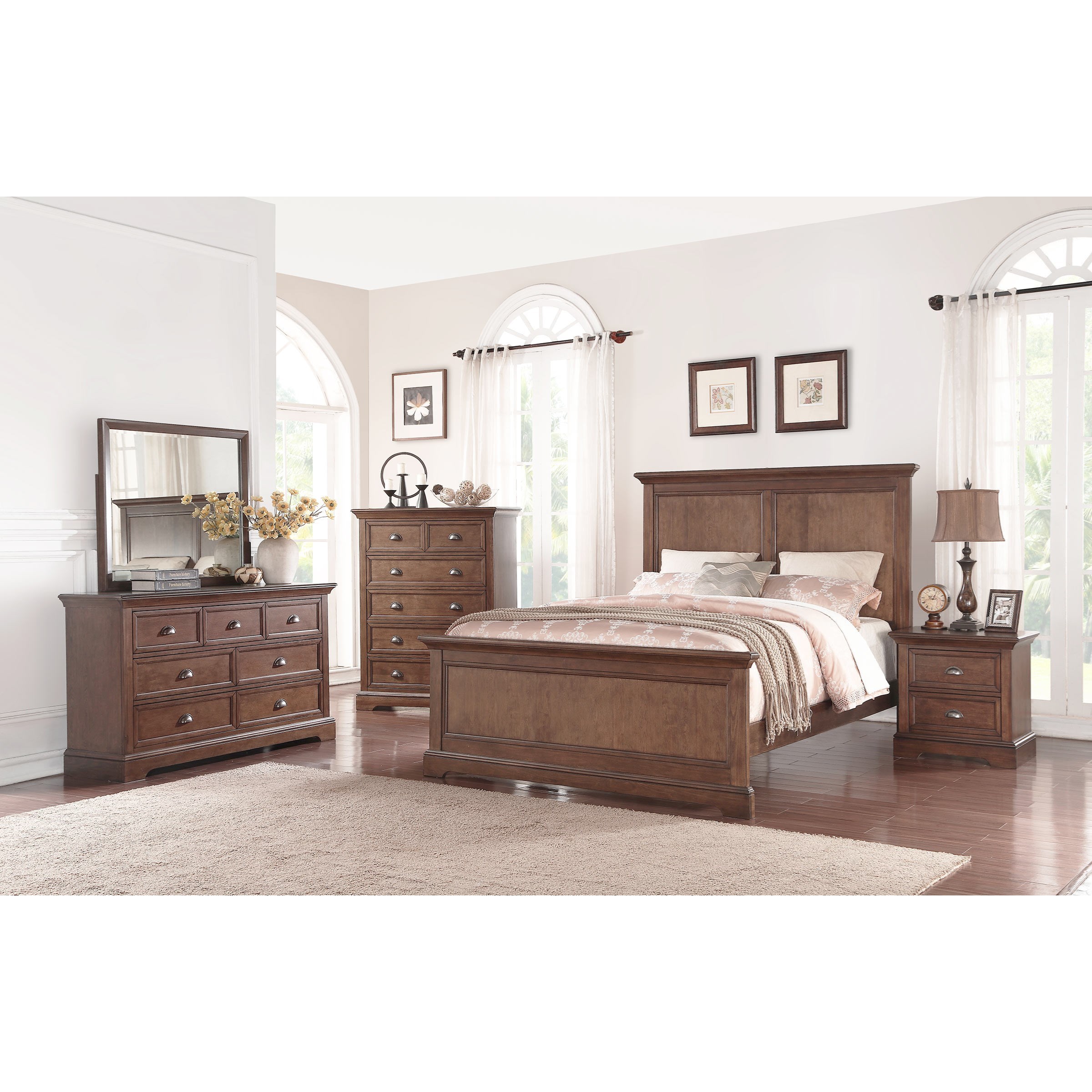 Tamarack white cheap bedroom set